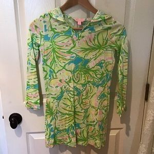 Lilly Pulitzer girl’s Noelle hooded dress